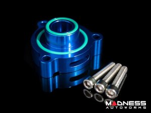 FIAT 500X Blow Off Adaptor Plate - SILA Concepts - Blue - 1.4L Multi Air Turbo